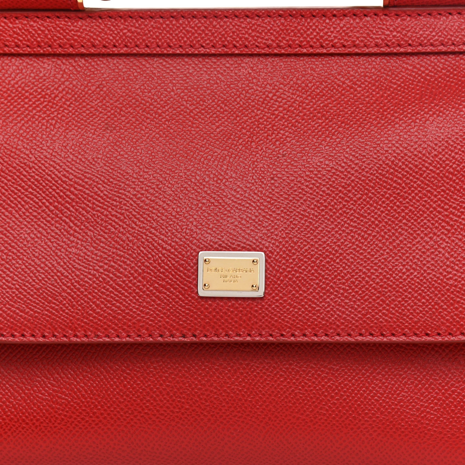 Dolce & Gabbana Dauphine Small Miss Sicily Satchel Red 7 of 13