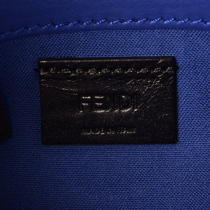 Fendi Vitello Flamingo Tube Wallet on Chain Blue Neon 6 of 7