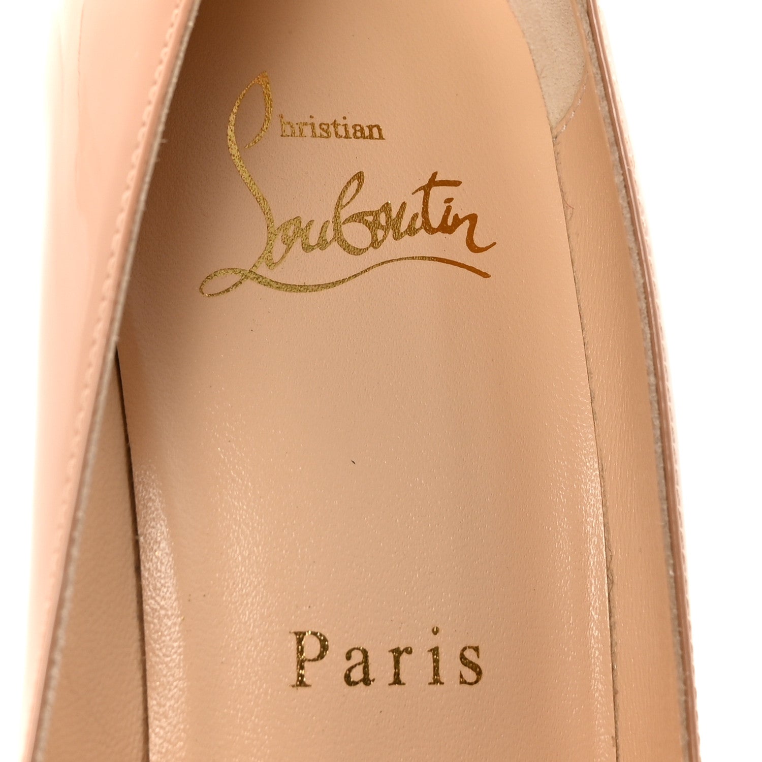 Christian Louboutin Patent So Kate 85 Pumps 36 Nude 8 of 8