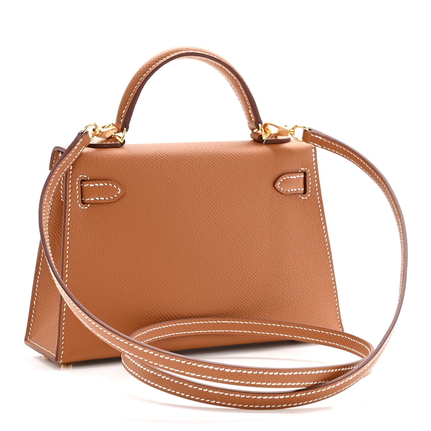 Hermes Epsom Mini Kelly Sellier 20 Gold 2 of 9