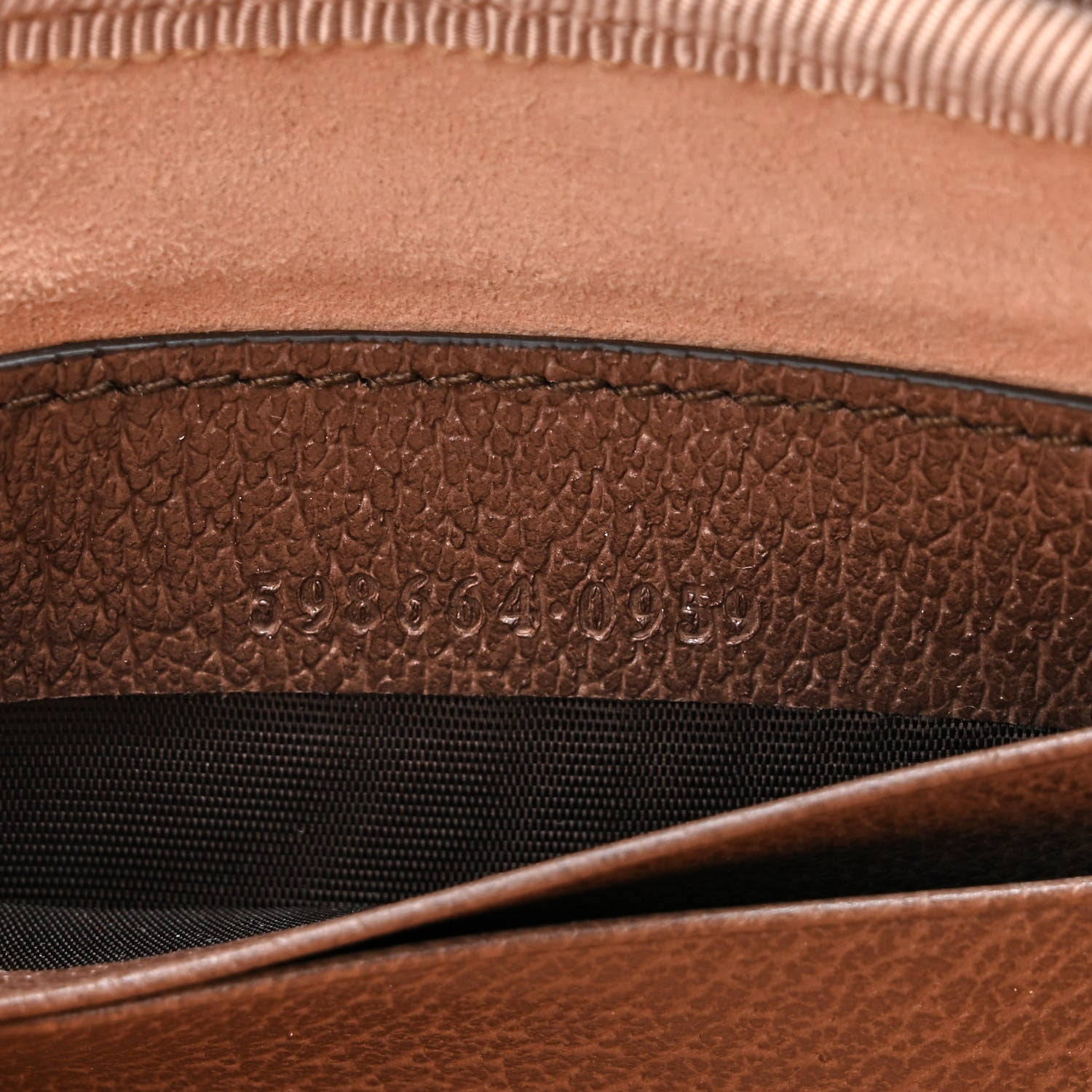Gucci GG Supreme Monogram Web Mini Ophidia GG Bag Brown 7 of 10