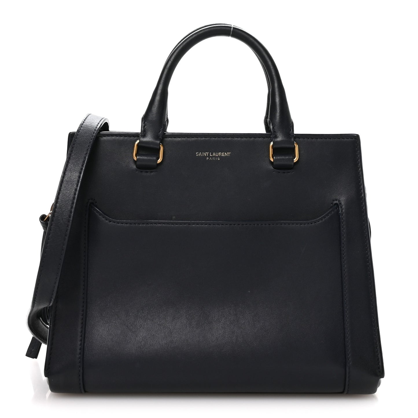 Smooth Calfskin Small East Side Tote Midnight Blue