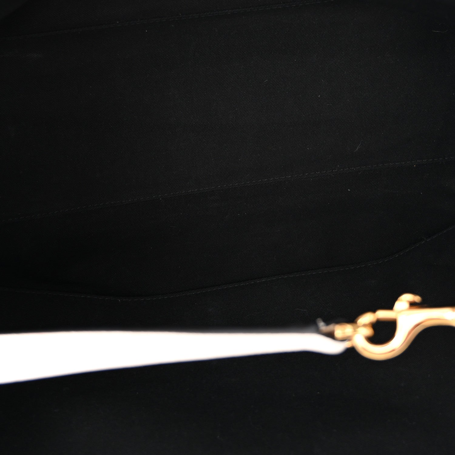Versace Grained Calfskin La Medusa Chain Tote White 5 of 10