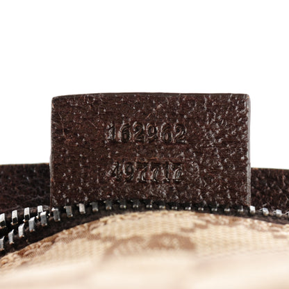 Gucci Monogram Web Belt Bag Dark Brown 9 of 9