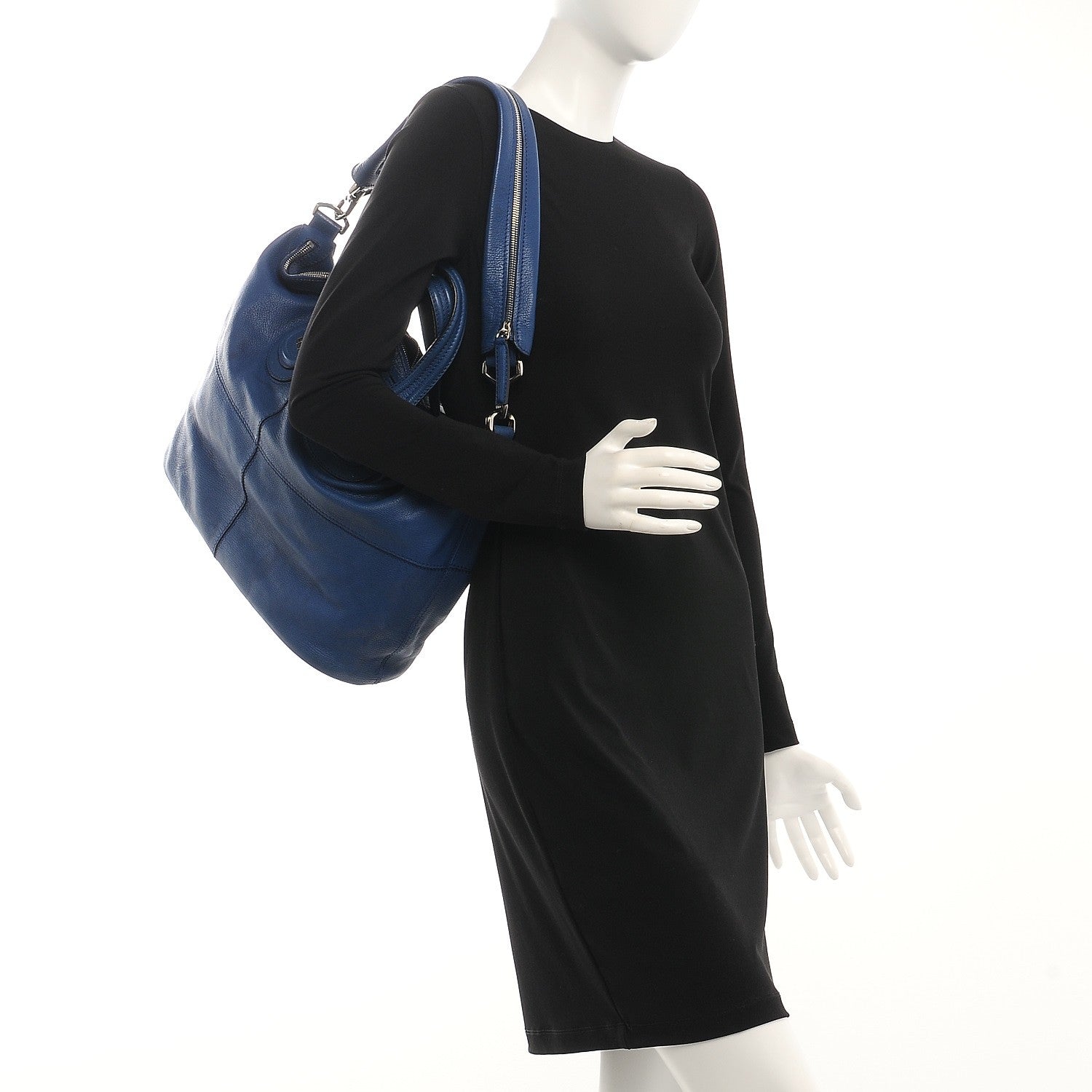 Givenchy Sugar Grained Goatskin Medium Nightingale Blue 2 of 16