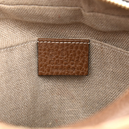 Gucci Monogram Mini Bree Messenger Bag Beige Tabacco 7 of 12