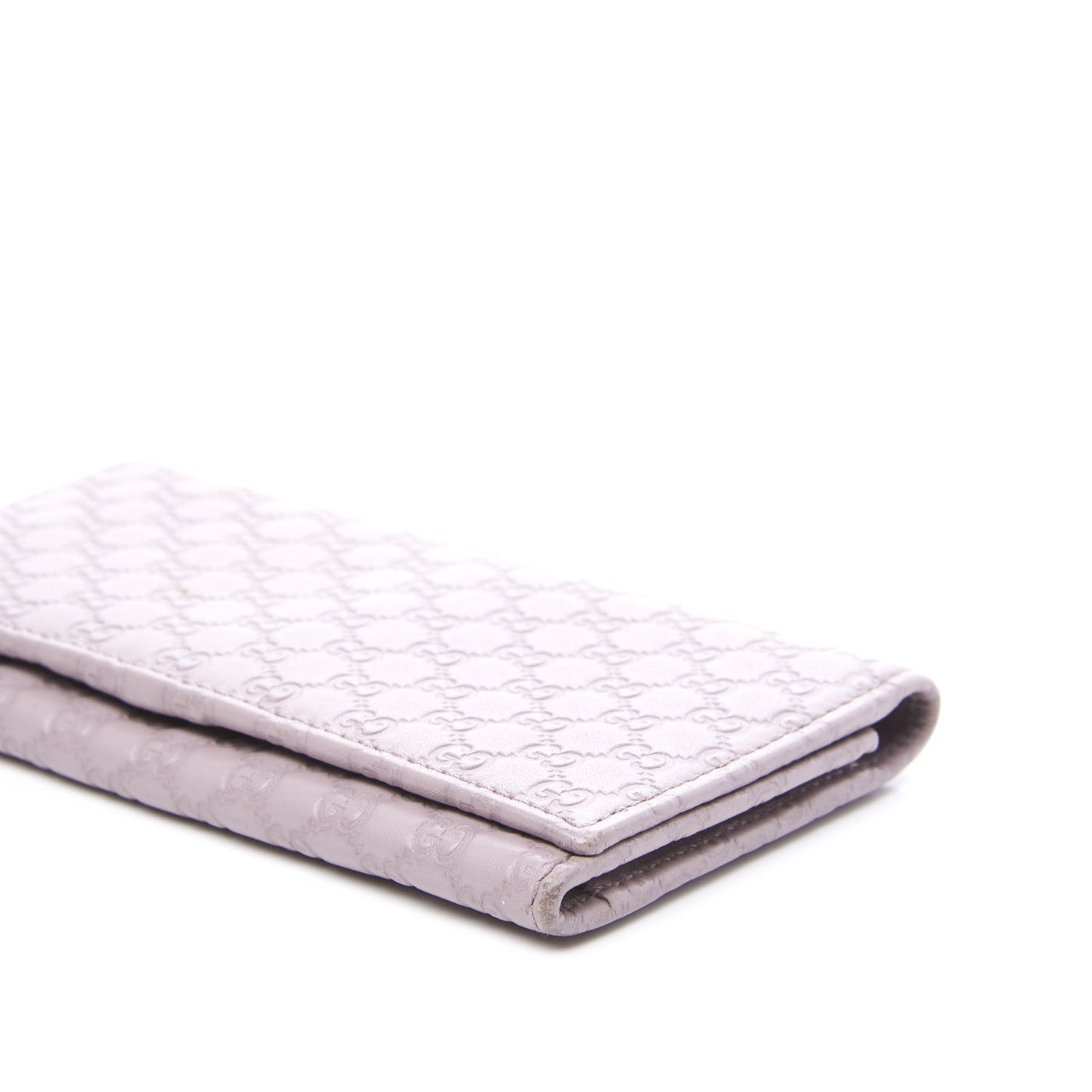 Microguccissima Flap Wallet Mauve