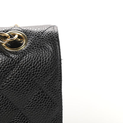 Chanel Caviar Quilted Medium Double Flap Black 11 of 11