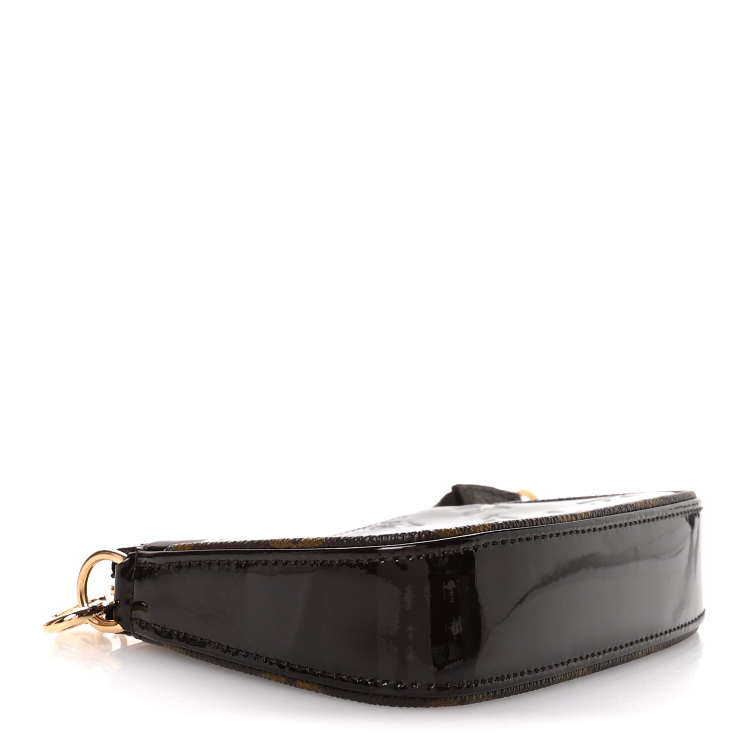 Louis Vuitton Vernis Monogram Mini Pochette Accessories Amarante 4 of 7