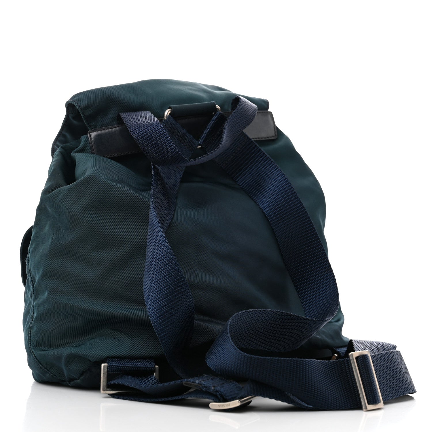 Prada Nylon Vela Small Backpack Green 3 of 16