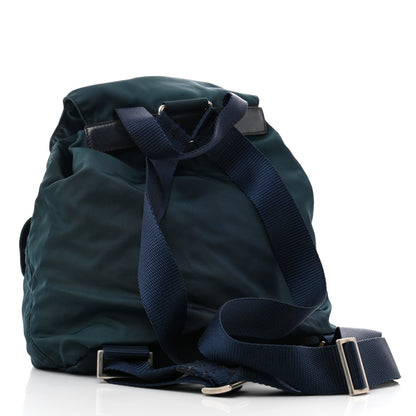 Prada Nylon Vela Small Backpack Green 3 of 16
