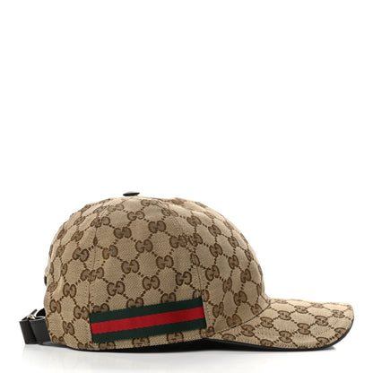 Gucci Monogram Web Baseball Hat L Beige Cocoa 4 of 9