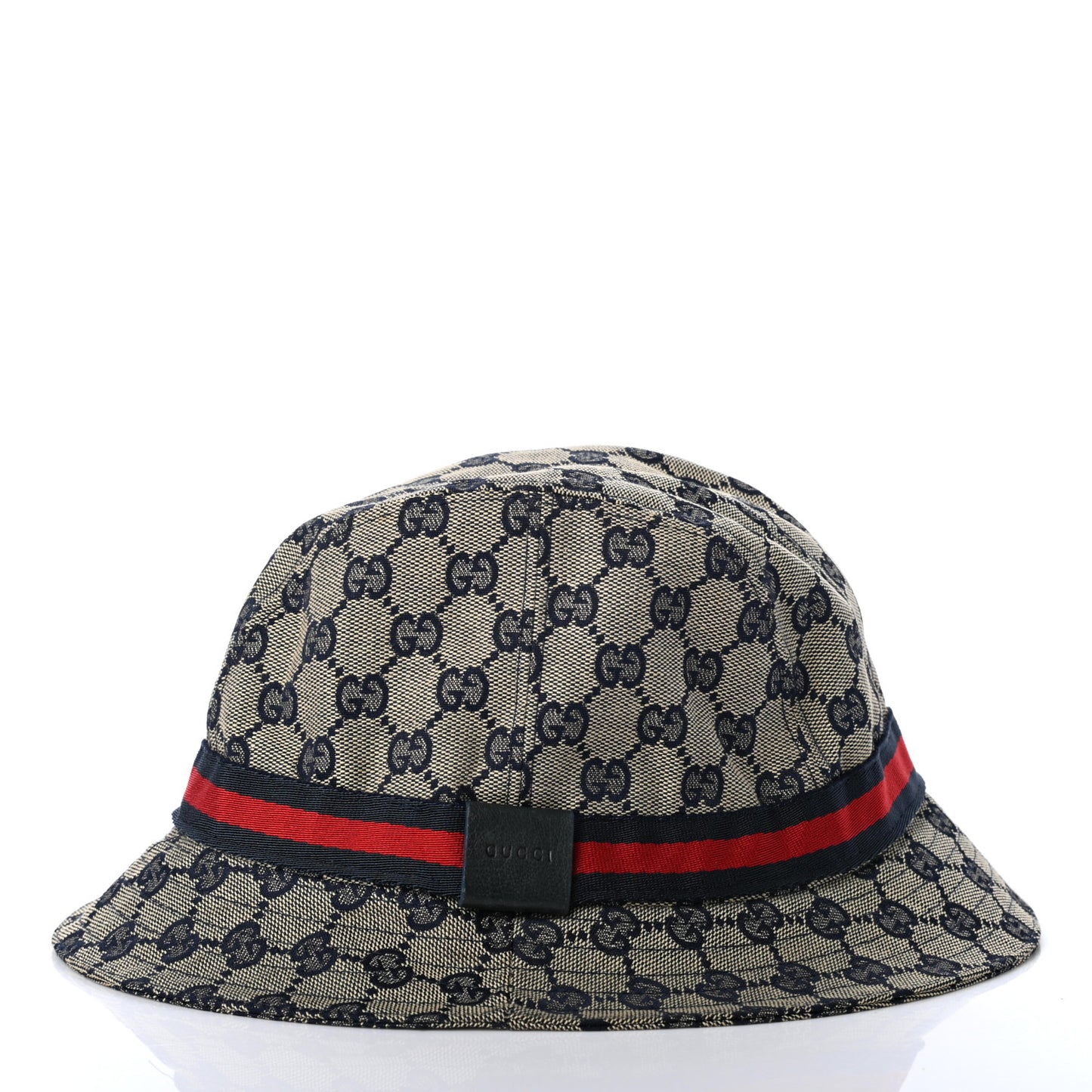 Monogram Web Bucket Hat M Blue