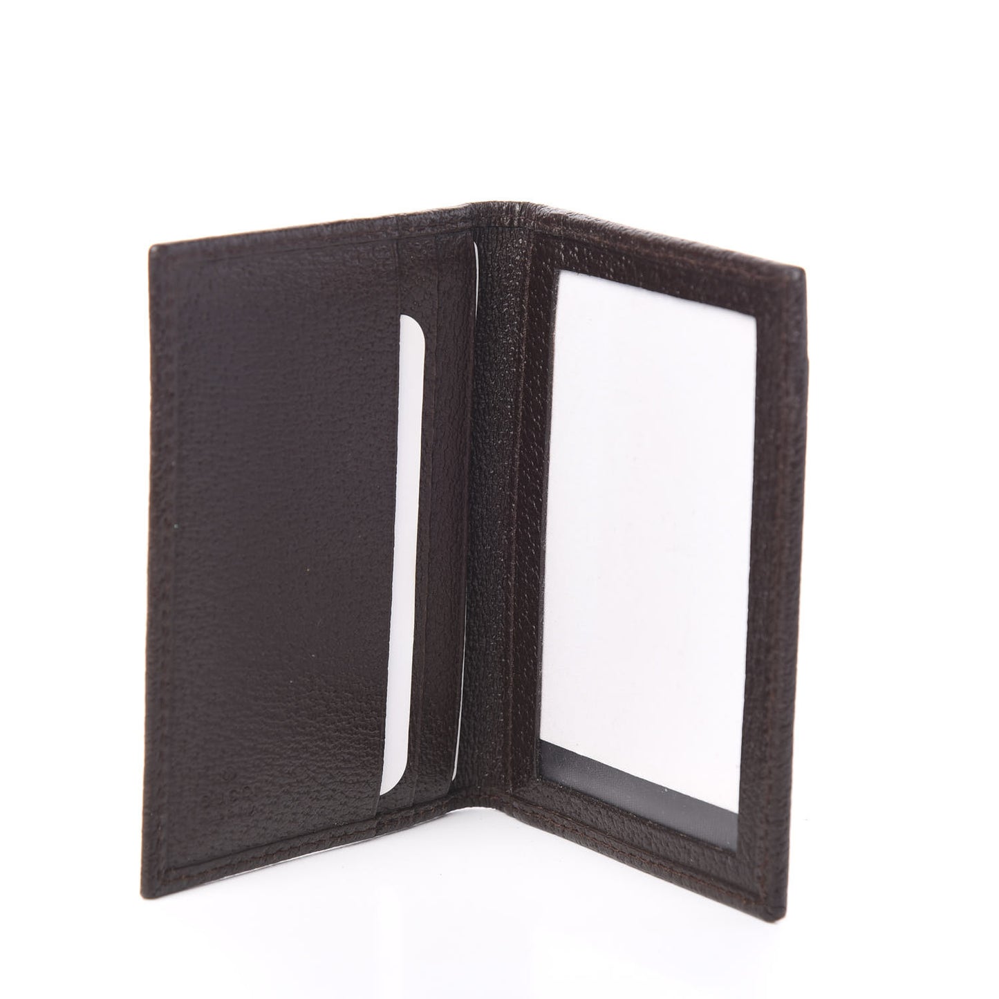 GG Monogram Bi-Fold Wallet Dark Brown