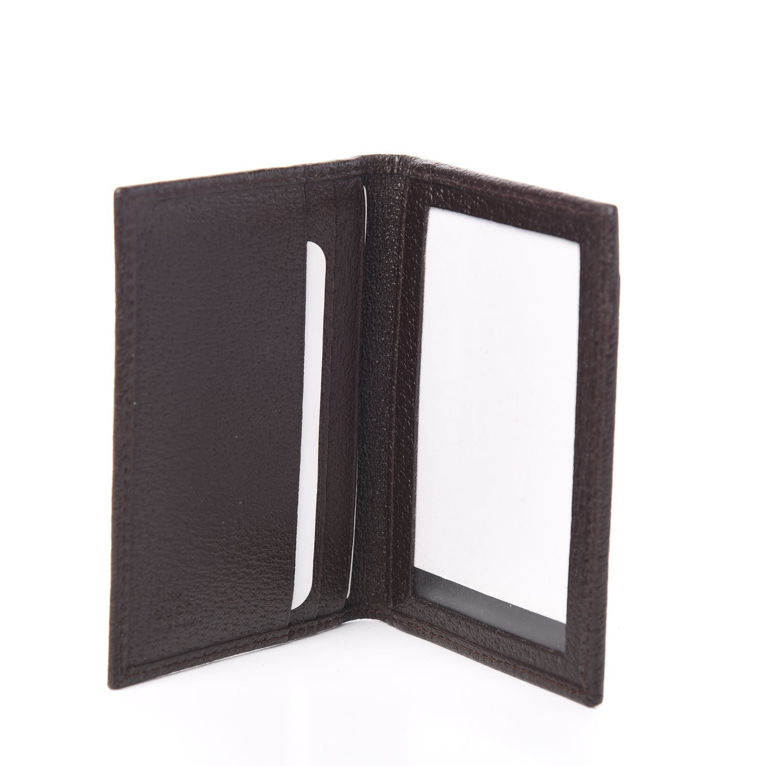 Gucci GG Monogram Bi-Fold Wallet Dark Brown 4 of 6