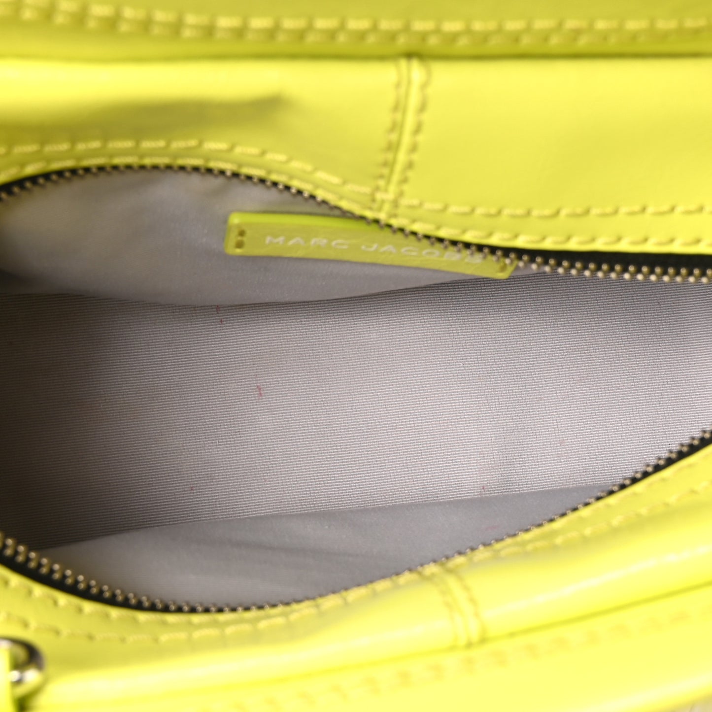 Textured Calfskin Mini Cruiser Convertible Satchel Limoncello