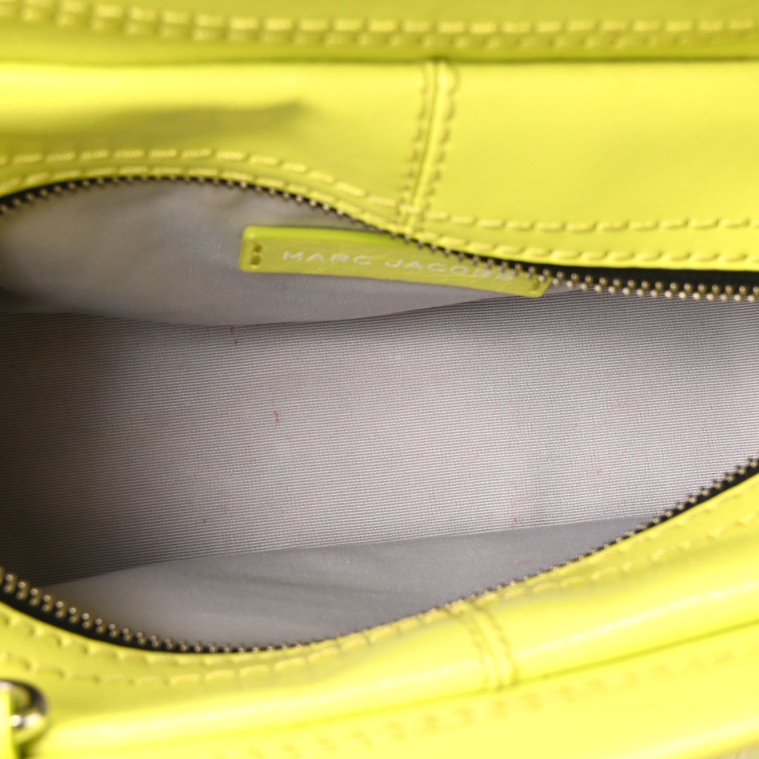 Marc Jacobs Textured Calfskin Mini Cruiser Convertible Satchel Limoncello 5 of 10
