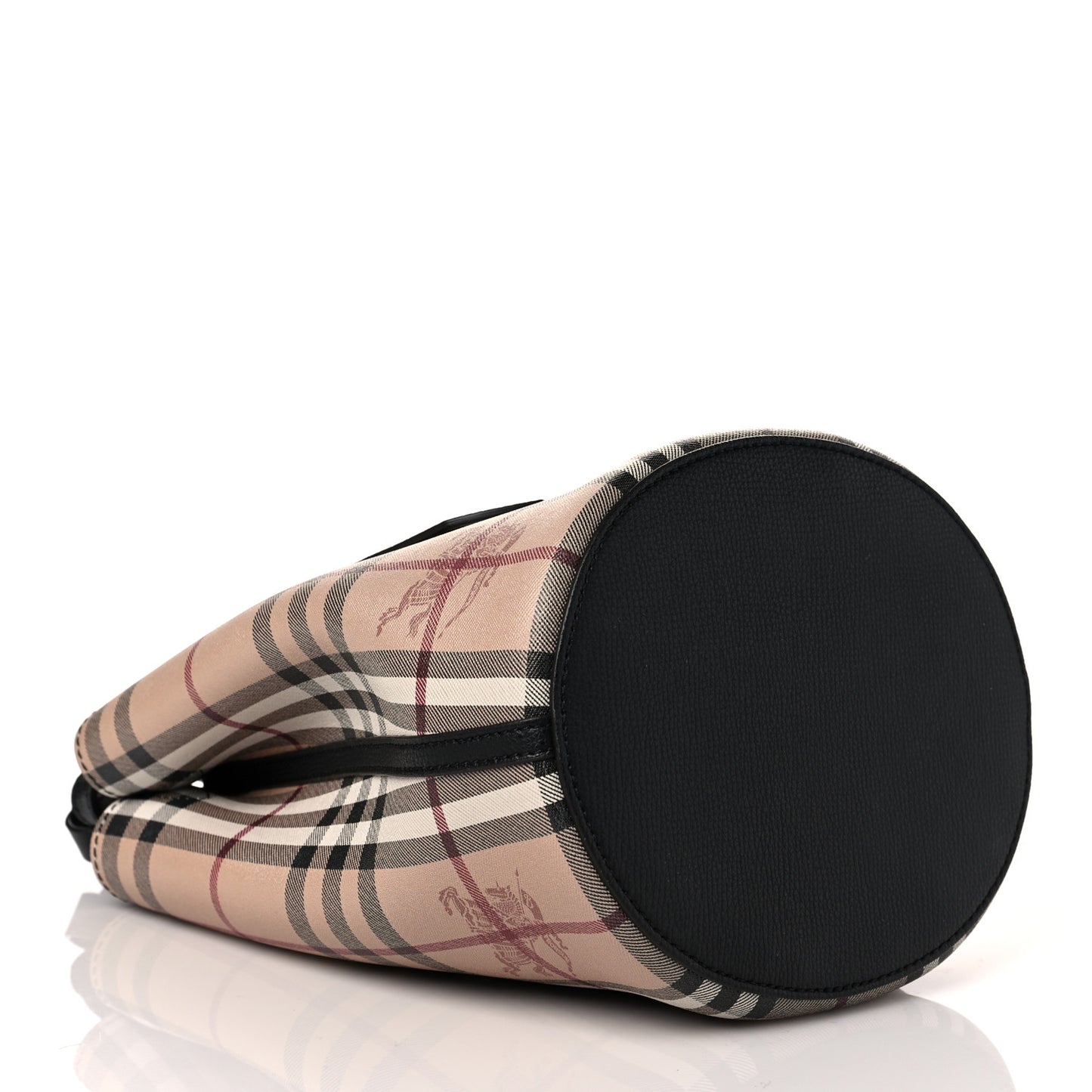 Haymarket Check Colours Small Lorne Bucket Crossbody Black