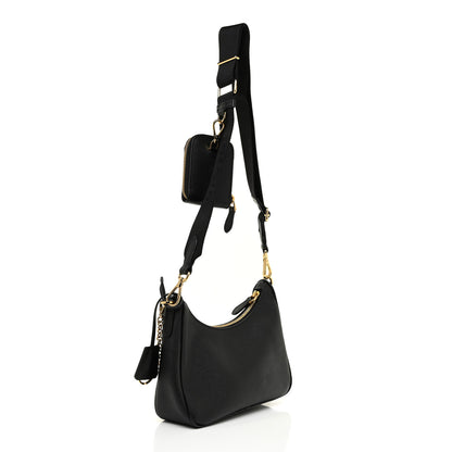 Prada Saffiano Lux Re-Edition 2005 Shoulder Bag Black 2 of 12