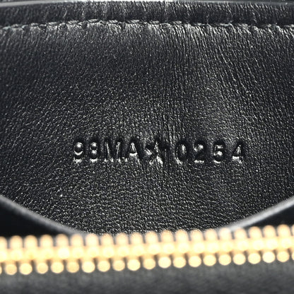 Christian Dior Lambskin Cannage Lady Dior Zip Wallet Black 7 of 7