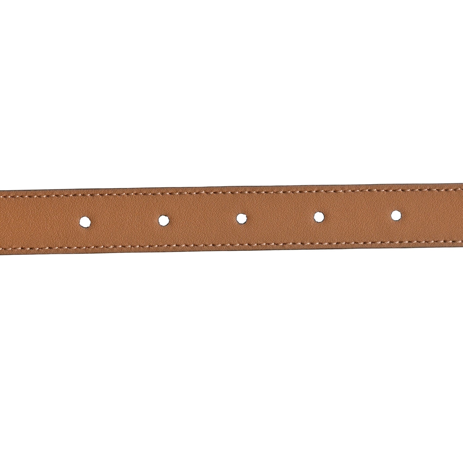 Gucci Azalea Calfskin Enamel Monochrome Double G 20mm Belt 85 34 Camelia 5 of 5
