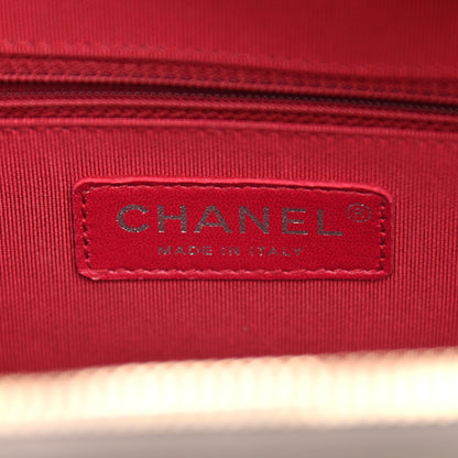 Chanel Aged Calfskin Quilted Medium Gabrielle Hobo Grey 6 of 8