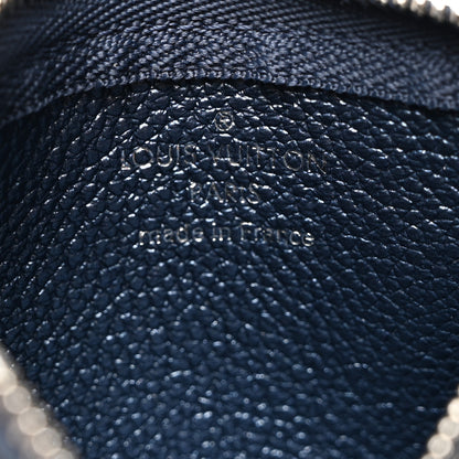 Louis Vuitton Metallic Empreinte Monogram Giant Key Pouch Navy Nacre 6 of 6