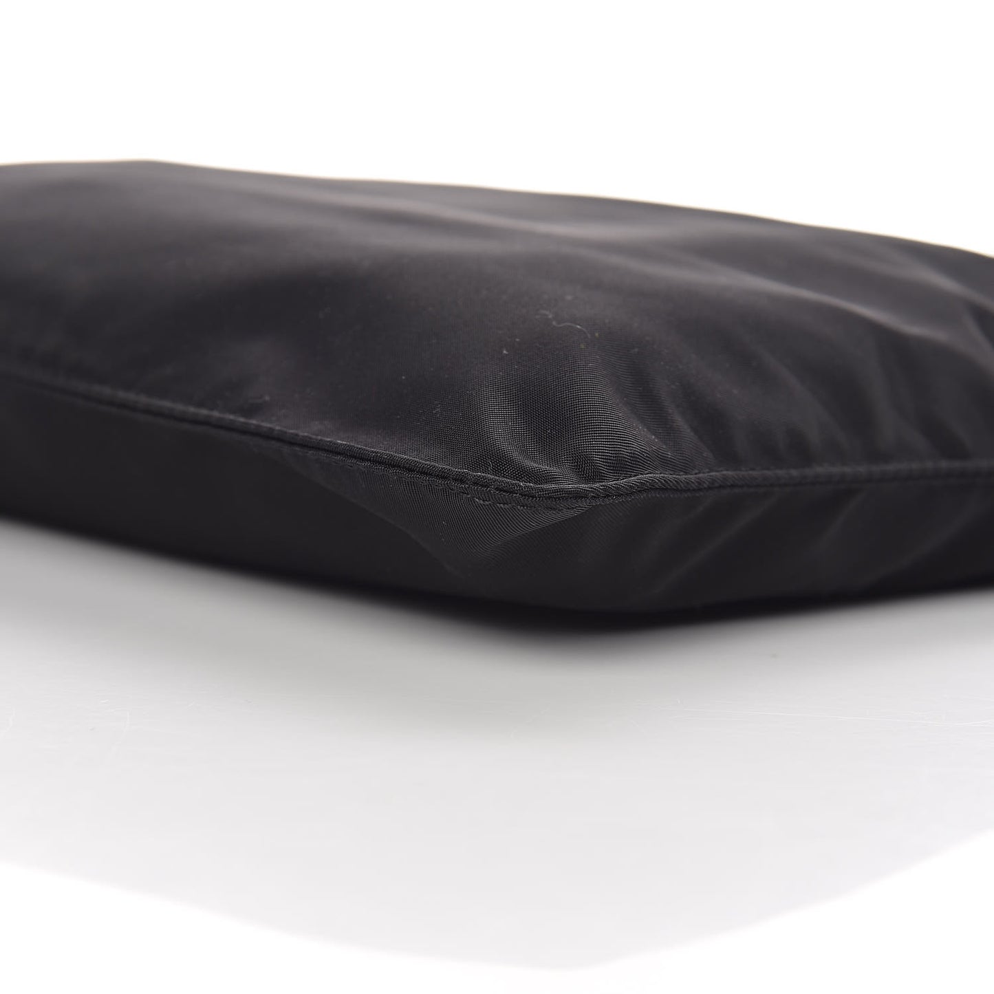Nylon Vela Flat Messenger Bag Black