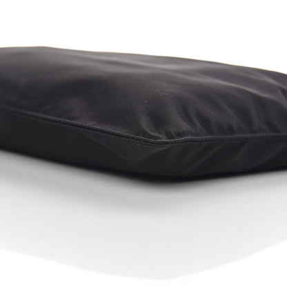 Prada Nylon Vela Flat Messenger Bag Black 9 of 9