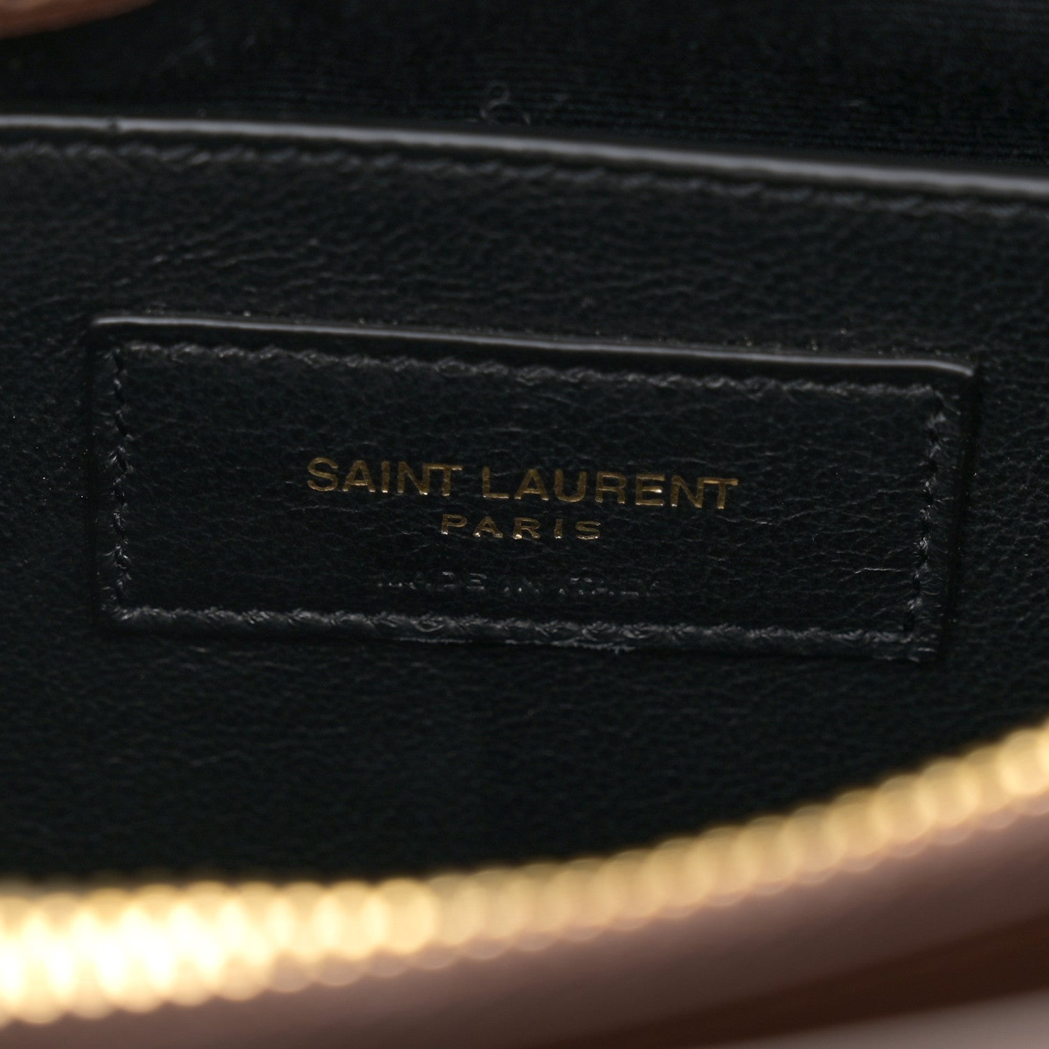 Saint Laurent Suede Calfskin Y Quilted Monogram Small Loulou Chain Satchel Bark Brown 7 of 11
