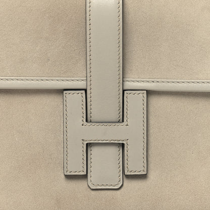 Hermes Veau Doblis Swift Jige Elan 29 Clutch Sauge 8 of 10