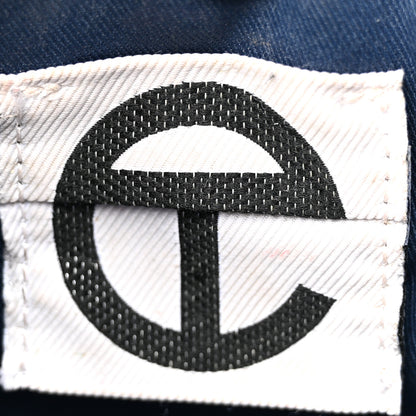 Telfar Metallic Vegan Leather Small Shopping Bag Cobalt 6 of 13