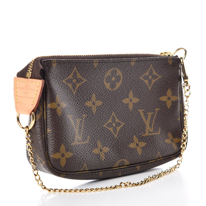 Louis Vuitton Monogram Mini Pochette Accessories 3 of 9