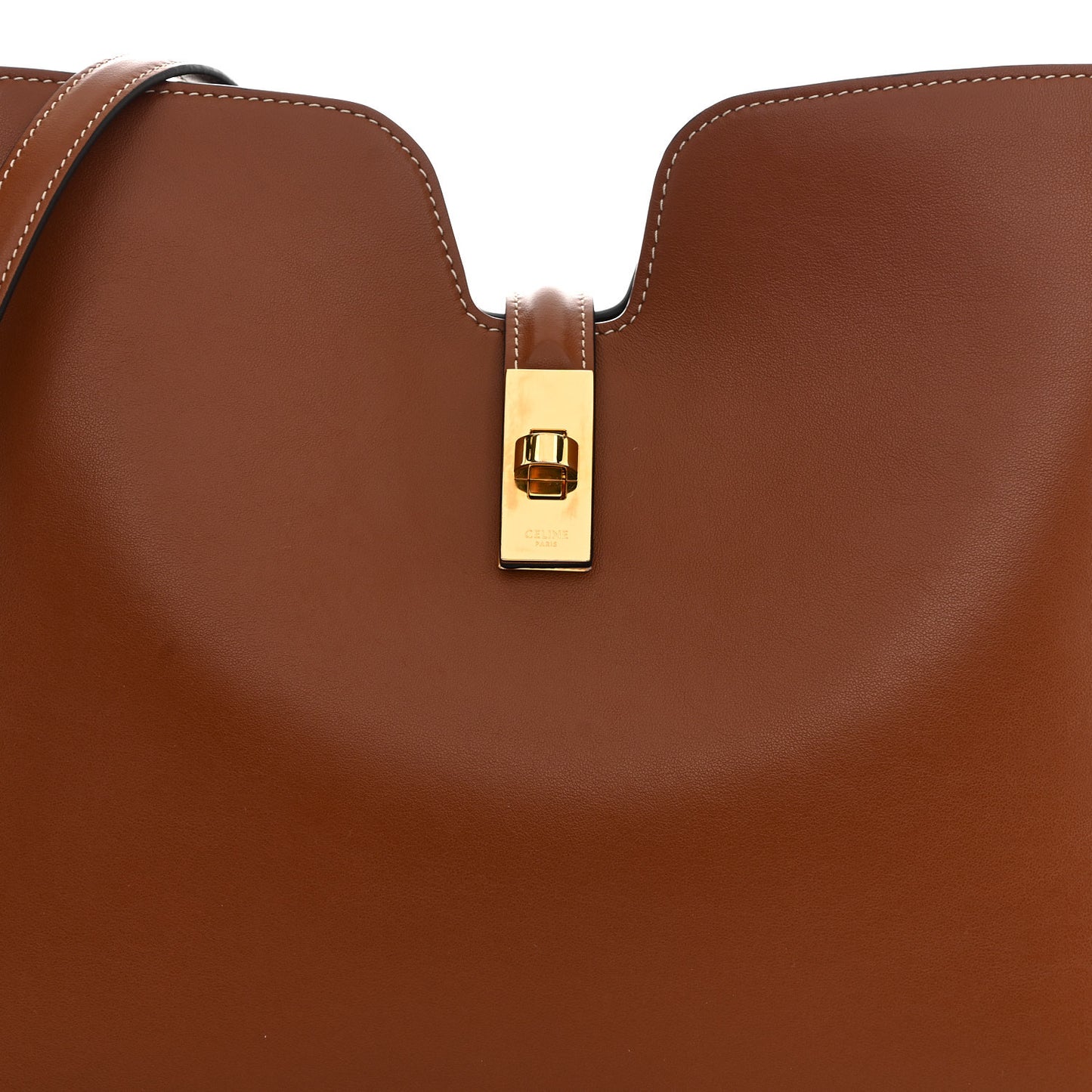 Smooth Calfskin Medium Camille 16 Soft Bag Tan