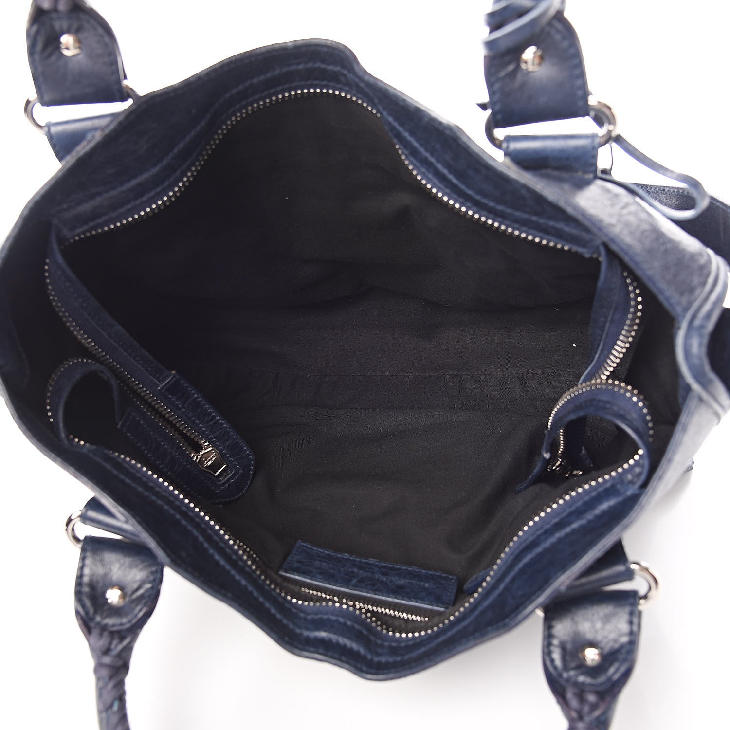 Balenciaga Agneau Giant 21 Silver Hardware City Marine 5 of 12