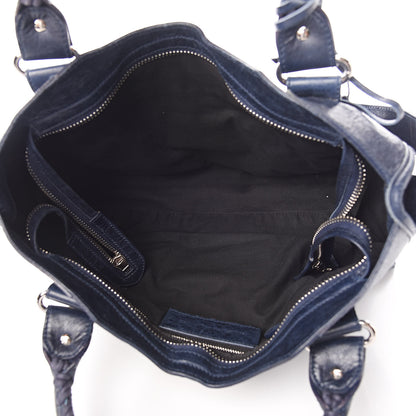 Balenciaga Agneau Giant 21 Silver Hardware City Marine 5 of 12