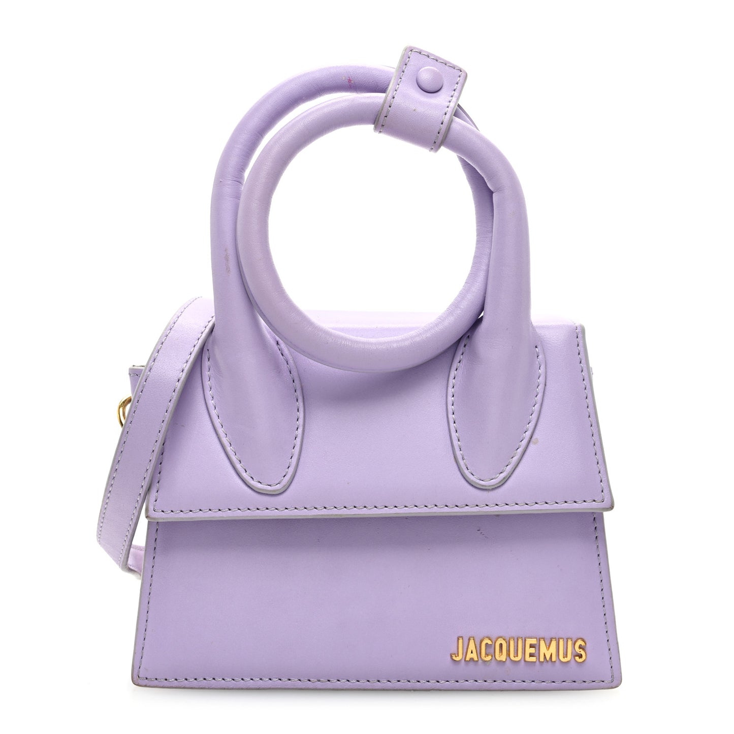Smooth Calfskin Le Chiquito Noeud Lilac