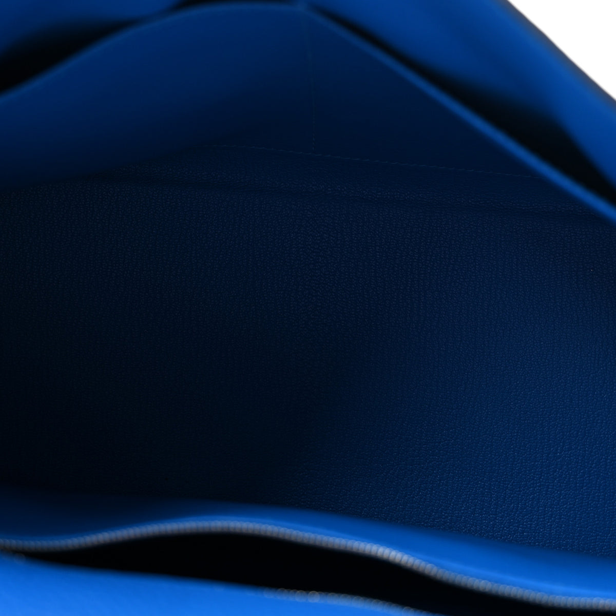 Hermes Taurillon Clemence Kelly Retourne 35 Bleu Hydra 5 of 13