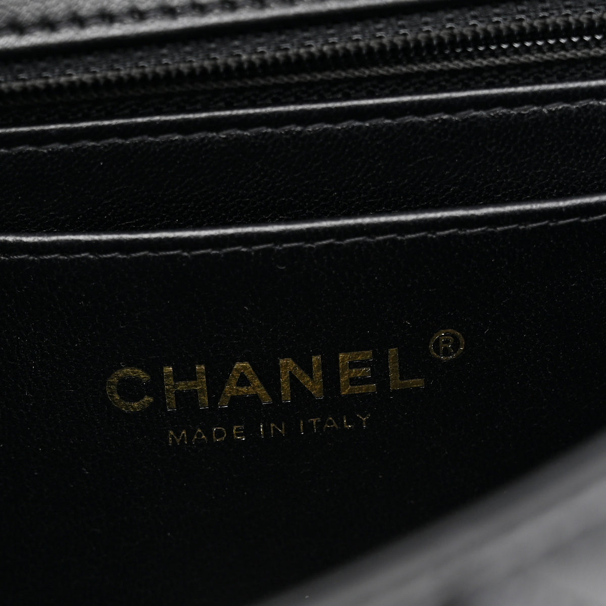 Chanel Lambskin Quilted Mini Rectangular Flap Black 6 of 11