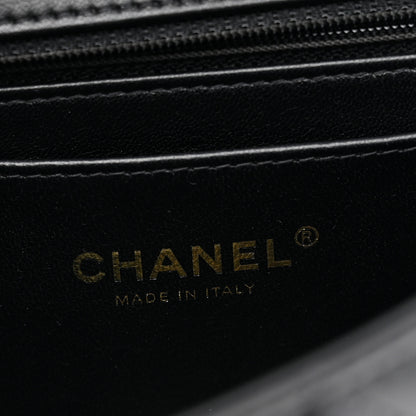 Chanel Lambskin Quilted Mini Rectangular Flap Black 6 of 11