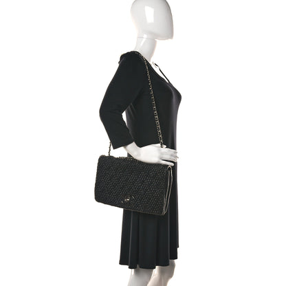 Chanel Lambskin Astrakan Single Flap Black 2 of 14