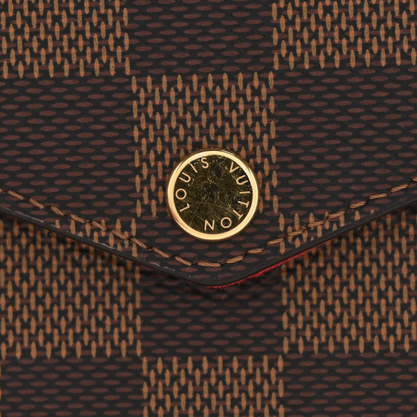 Damier Ebene Pochette Felicie Chain Wallet