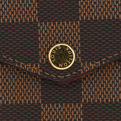 Louis Vuitton Damier Ebene Pochette Felicie Chain Wallet 11 of 11
