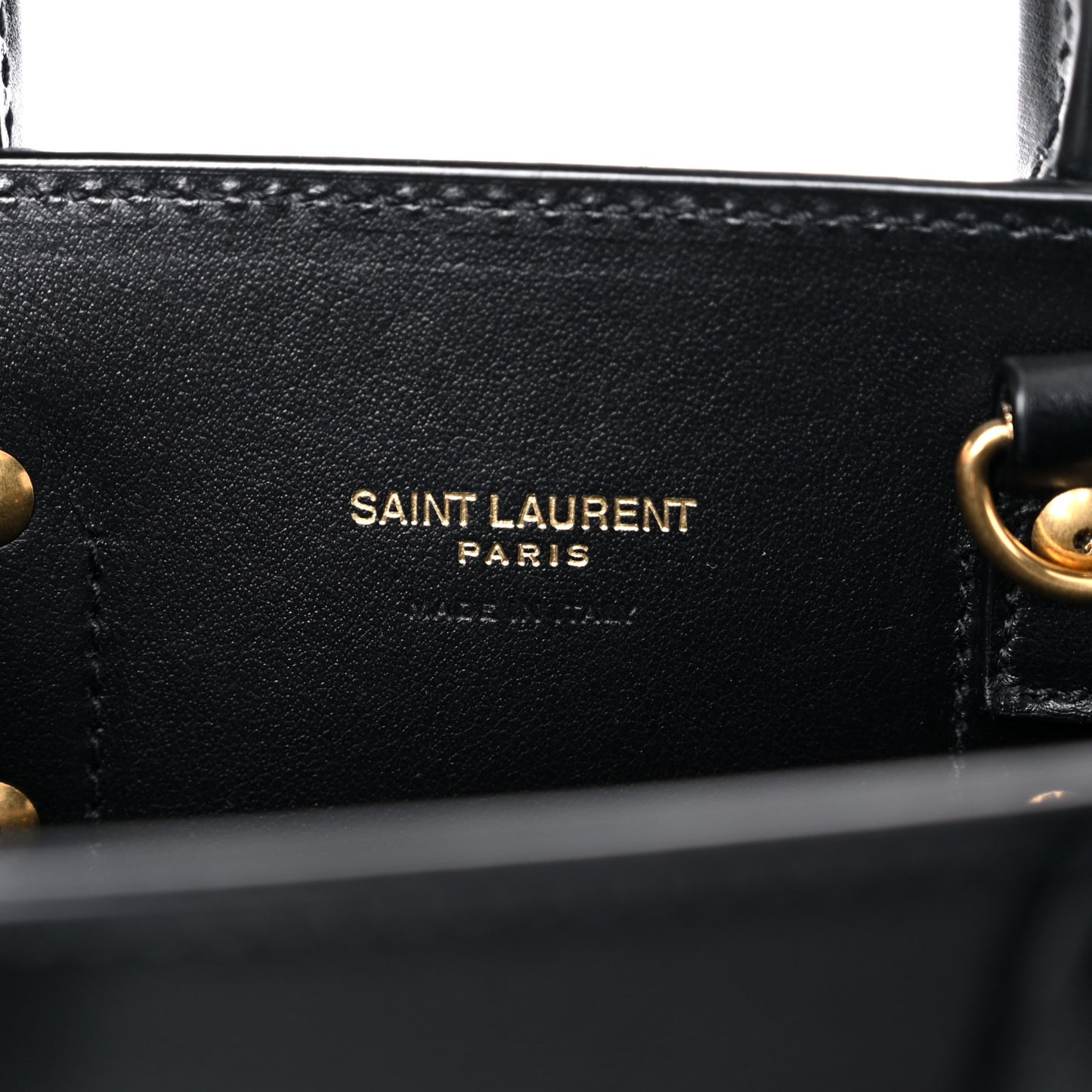 Calfskin Nano Sac De Jour Black