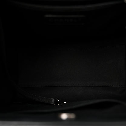 Chanel Caviar Quilted Medium CC Bucket Bag Black 5 of 11