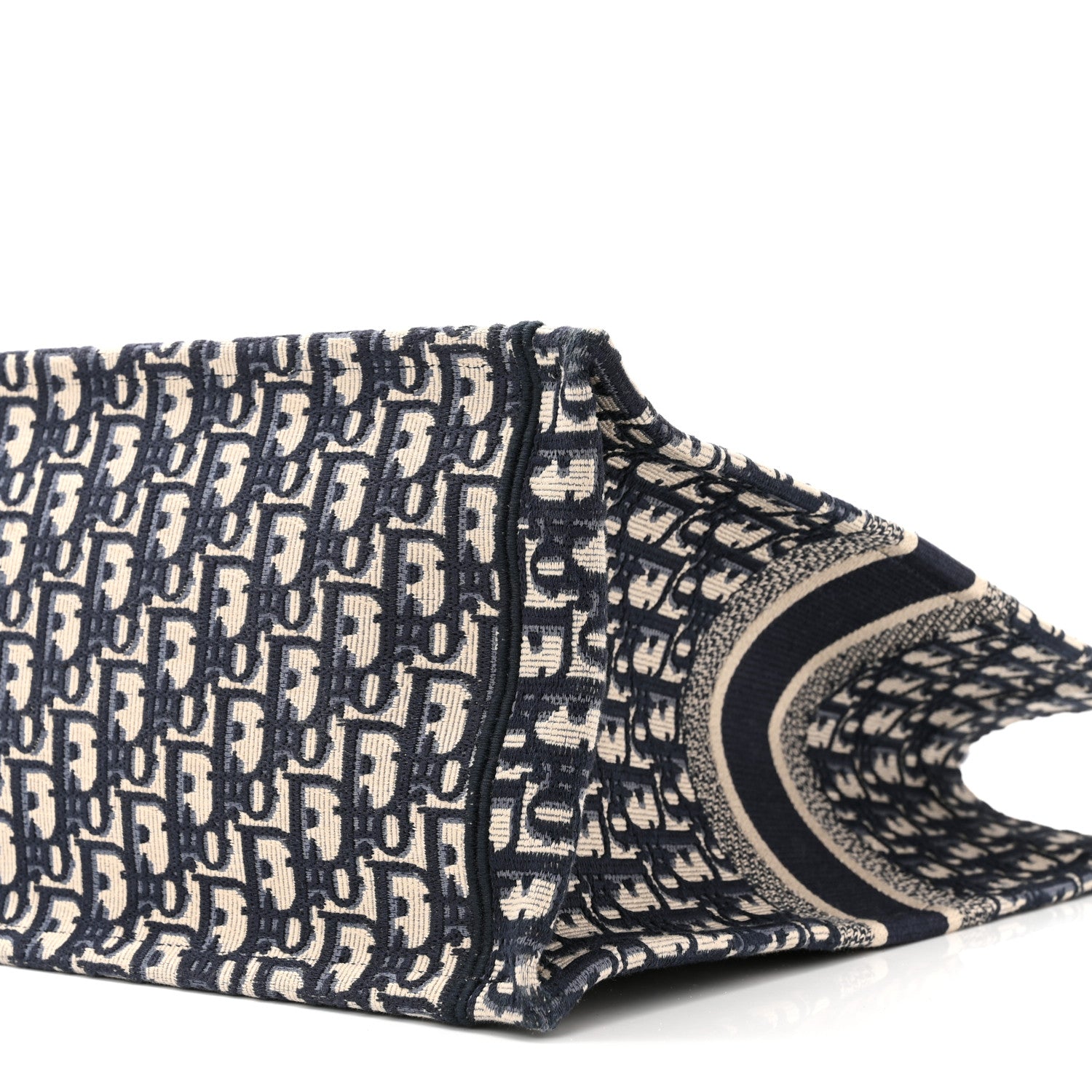 Christian Dior Oblique Large Book Tote Blue Multicolor 10 of 10