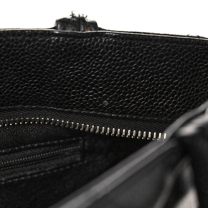 Chanel Caviar Quilted Medallion Tote Black 13 of 20