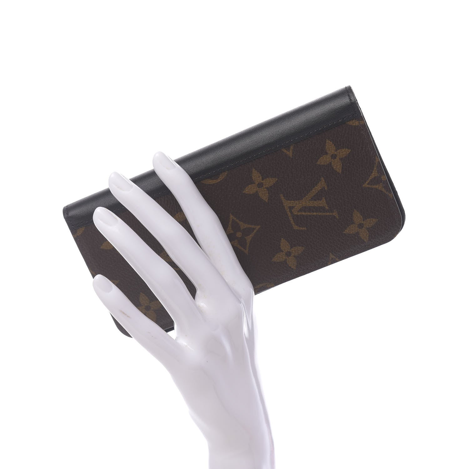 Louis Vuitton Monogram iPhone 11 Folio Case Black 2 of 9