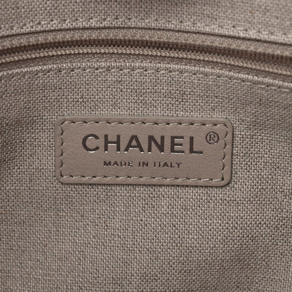 Chanel Mixed Fibers Small Deauville Tote Pink 6 of 11