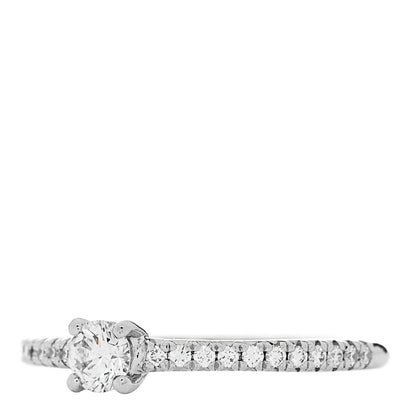 Tiffany Platinum Diamond 0.16ct Novo Round Cut Engagement Ring 47 4 3 of 5
